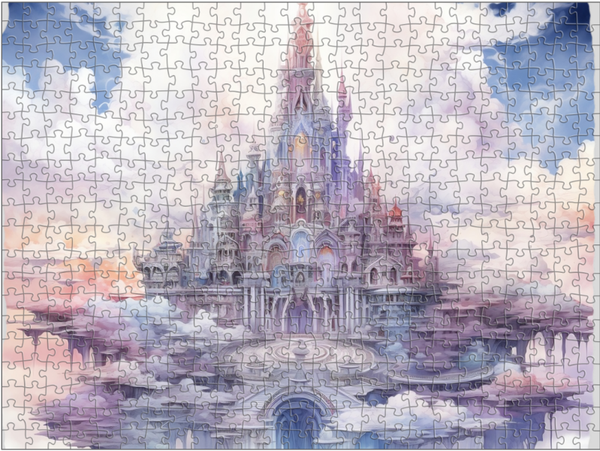 Puzzle Ein Schloss im Himmel