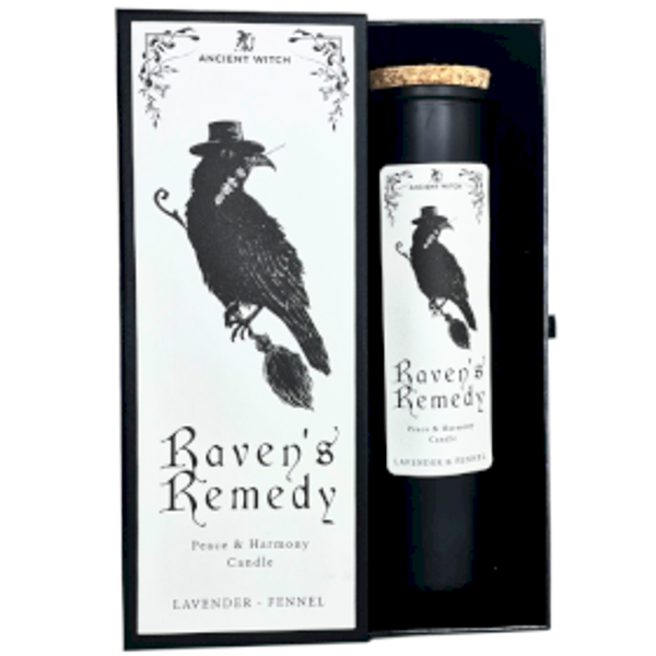 Hexenreinigungskerze "Raven Remedemy"