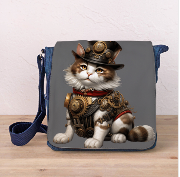 Tasche "Steampunkkitty"