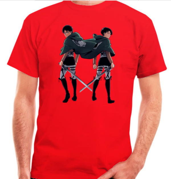 T-Shirt "Attack on Titan Duo"