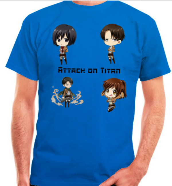 T-Shirt "Attack on Titan Chibi"