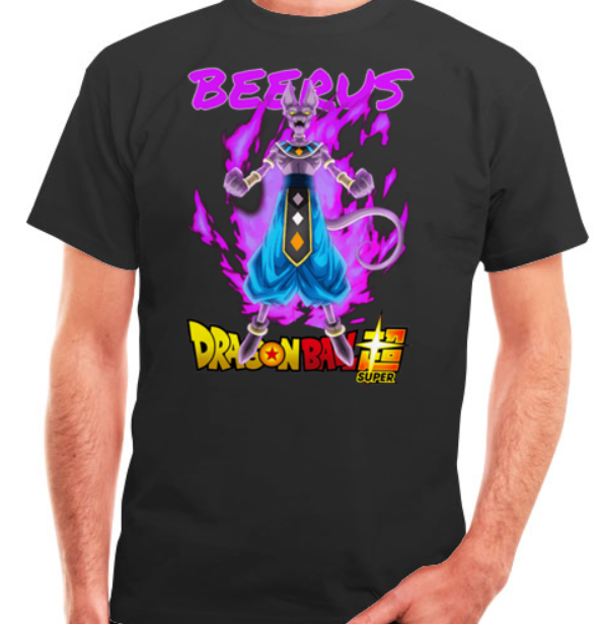T-Shirt Dragonball Z "Beerus"