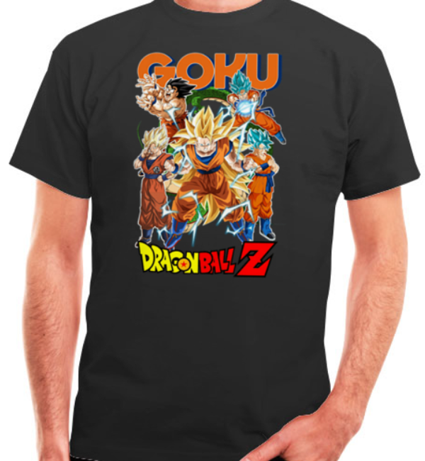 T-Shirt Dragonball Z "Goku Mix"