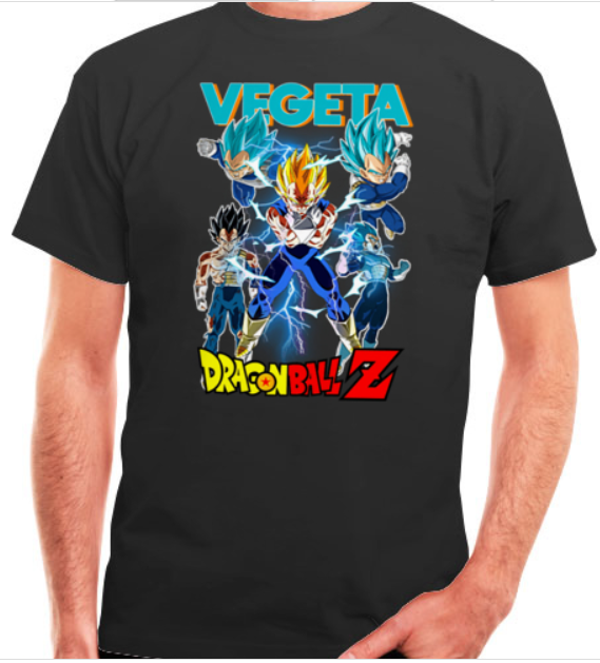 T-Shirt Dragonball Z "Vegeta-Mix"