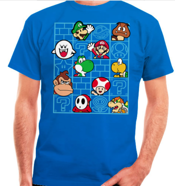 T-Shirt Mario World