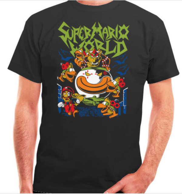 T-Shirt "Super Mario World"