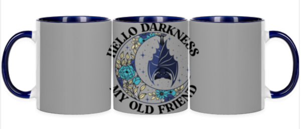 Tasse "Hello Darkness..."