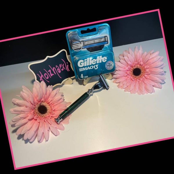 Nass Rasierer  ( Gillette Mach 3 Klingen )