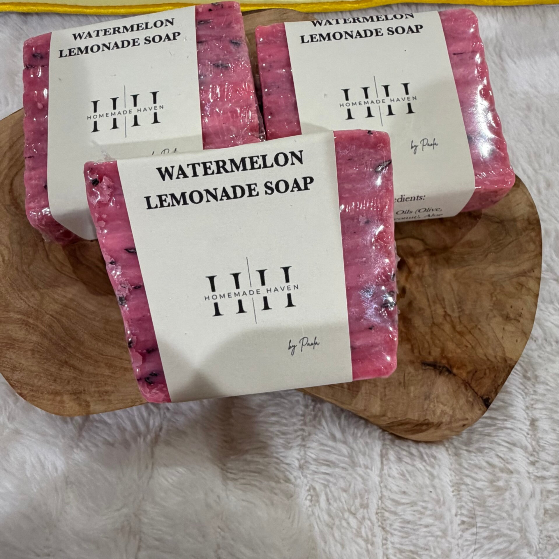Watermelon Lemonade Soap