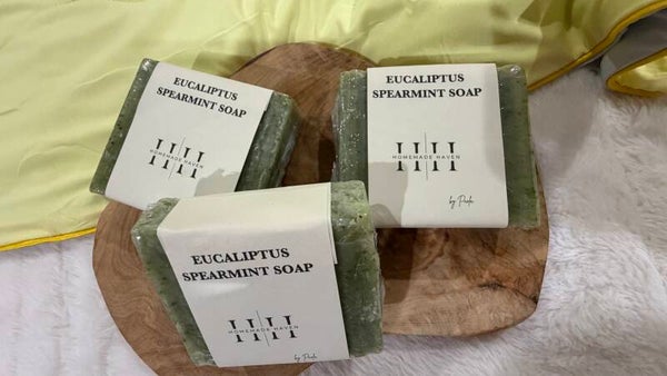 Spearmint and Eucalyptus soap