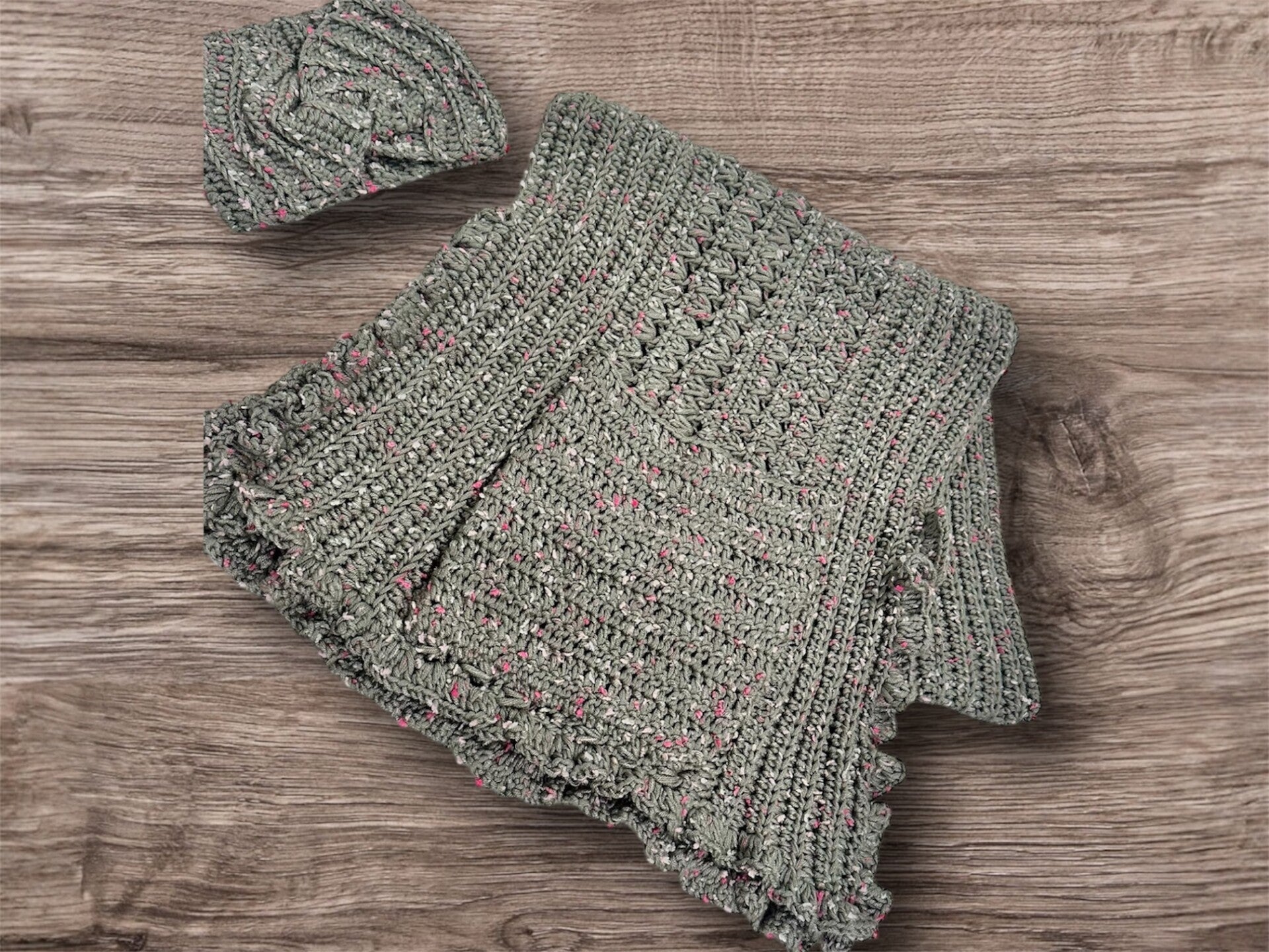 Scarf and ear warmer