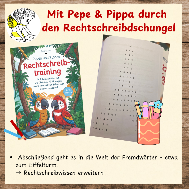 Fremdwörter und Wortschatztraining im Rechtschreibbuch für die 5. und 6. Klasse