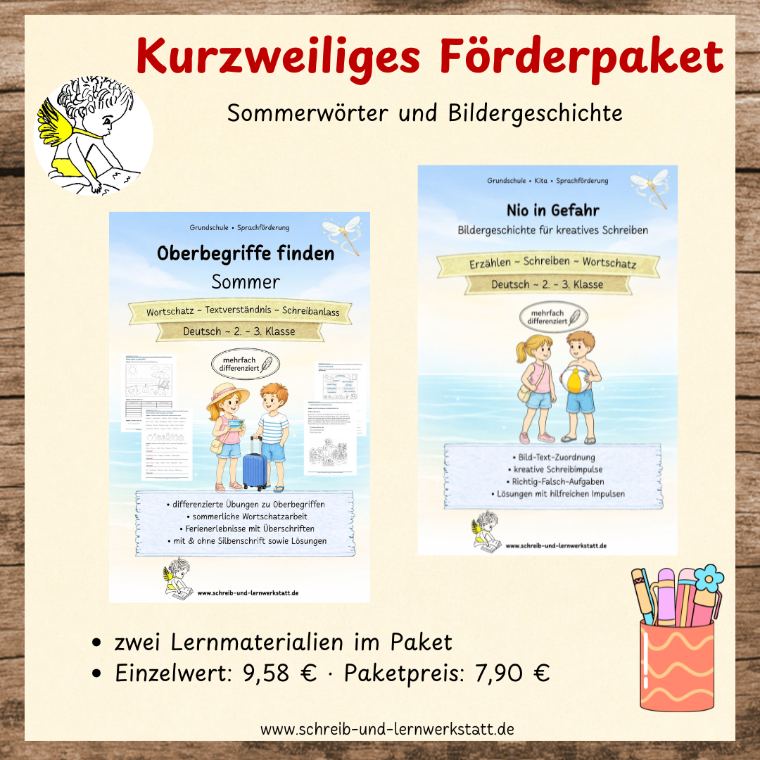 Kurzweiliges Förderpaket