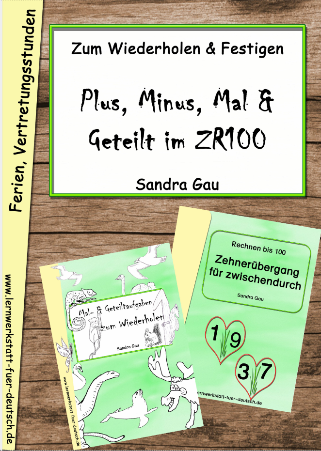 Grundrechenarten im ZR100 wiederholen, Übungen zu Grundrechenarten Zahlenraum 100, Ferienarbeitsheft für Zahlenraum 100, Kopfrechnen 0–100 Übungen, Mathe Lernmaterial Zahlenraum 0–100, Grundschule Zahlenraum 0–100, Zahlenräume gezielt üben Förderschule
