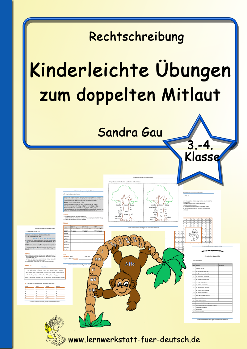 Rechtschreibstrategie Übungen, Lernmaterial Doppelkonsonanten Deutsch, Rechtschreibung Doppelkonsonanten Übungen, doppelter Mitlaut Regeln Deutsch, Rechtschreibübungen Doppelkonsonanten, doppelte Konsonanten Regeln Beispiele