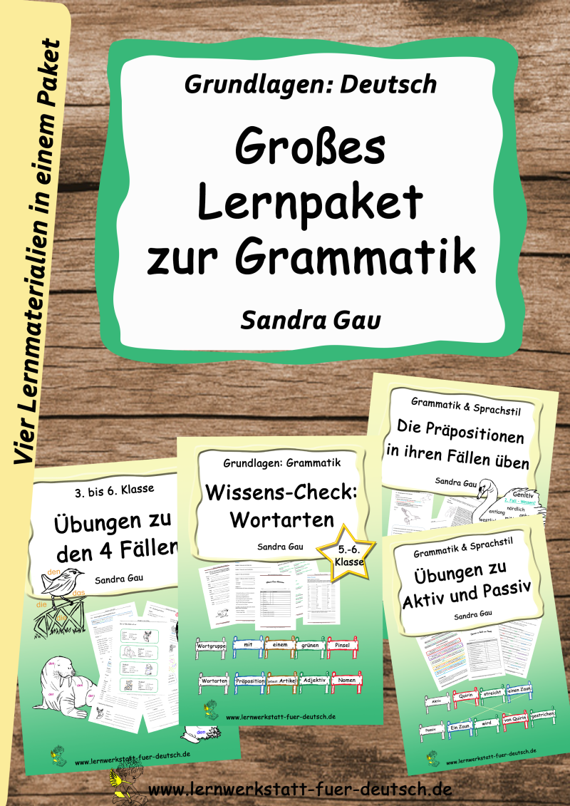 Aktiv Passiv, Grammatik Förderschulmaterial, Grammatik Übungen, Grammatik Wortarten, Sekundarbereich Grammatik Regeln, Grammatik 4 Fälle, Grammatik Arbeitsblätter Sekundarbereich, Grammatikübungen Deutsch Präpositionen, Nomen Verben Adjektive Pronomen 