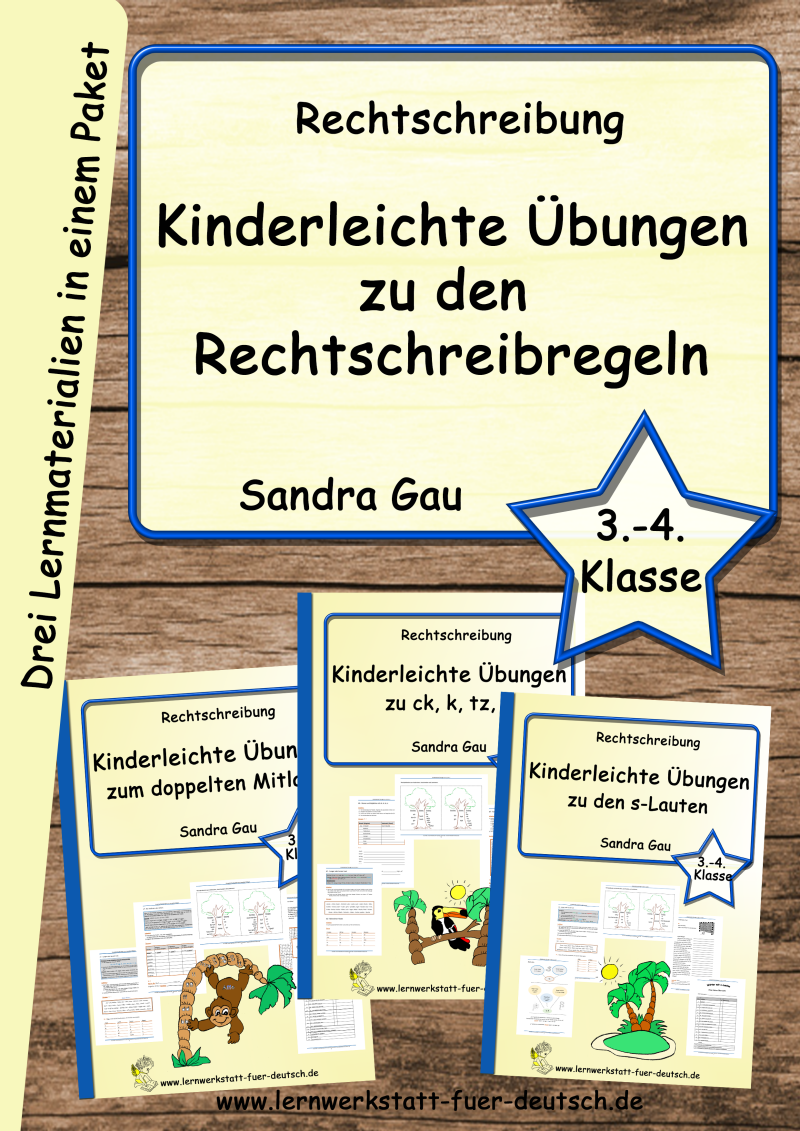 ck k tz z Rechtschreibung, Schreibweisen ck k tz z, Rechtschreibung s ss ß, doppelte Mitlaute Rechtschreibung, Wörterliste ck k tz z, Wörter mit doppelten Mitlauten, Rechtschreibstrategie, ableiten lernen, Wortstammübungen, Förderschulmaterial, Lernmateri