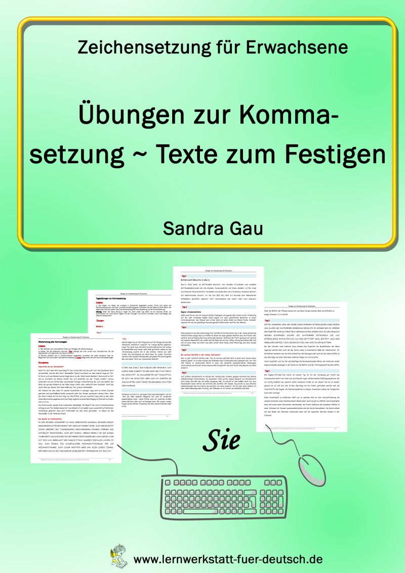 Zeichensetzung Regeln, Kommasetzung Regeln, Übungen für Erwachsene zur Zeichensetzung, Übungen für Erwachsene zur Kommasetzung, Satzzeichen richtig setzen, Punkte, Kommas, Strichpunkte Übungen, Zeichensetzung Rechtschreibung