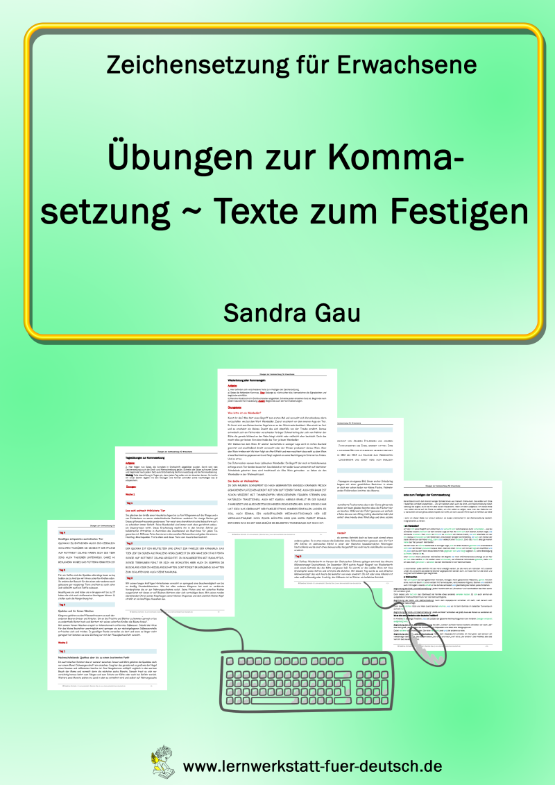 Zeichensetzung Regeln, Kommasetzung Regeln, Übungen für Erwachsene zur Zeichensetzung, Übungen für Erwachsene zur Kommasetzung, Satzzeichen richtig setzen, Punkte, Kommas, Strichpunkte Übungen, Zeichensetzung Rechtschreibung
