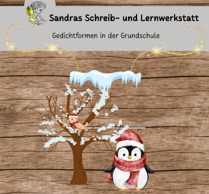 Haiku Weihnachten, weihnachtliches Haiku Beispiel, Haiku schreiben, Aufbau Haiku, Silbentrennung üben, Silbenlesen üben