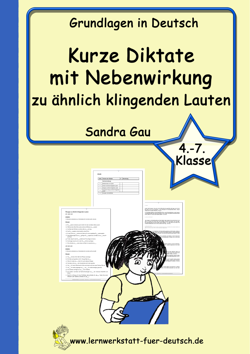 Diktate ähnlich klingende Laute, ähnlich klingende Laute Rechtschreibung, Diktate Homophone Übungen, lautähnliche Laute Deutschunterricht, Diktate und Übungen zu Lautverwechslungen, ähnlich klingende Phoneme Übungen, Diktate Verwechslungslaute Deutsch, La