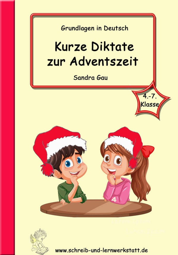 Kurze Diktate zur Adventszeit
