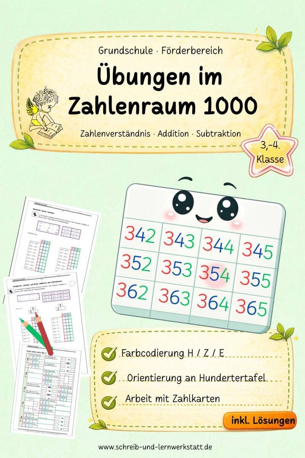 Übungen zum Zahlenraum bis 1000