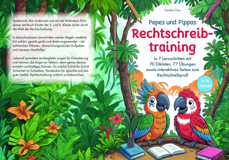 Kostenlose Übungen Deutsch und Zahlenverständnis – Rechtschreibung 5. Klasse mit Diktat, Lückentext und Fehlersuchtext