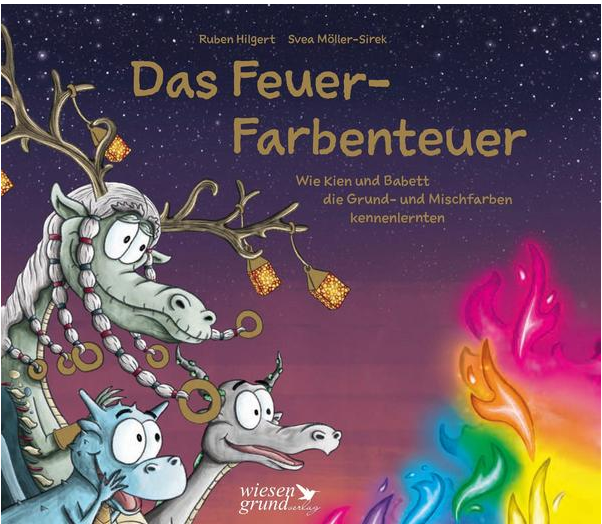 Farben lernen, Buch über Farbenlehre für Kinder