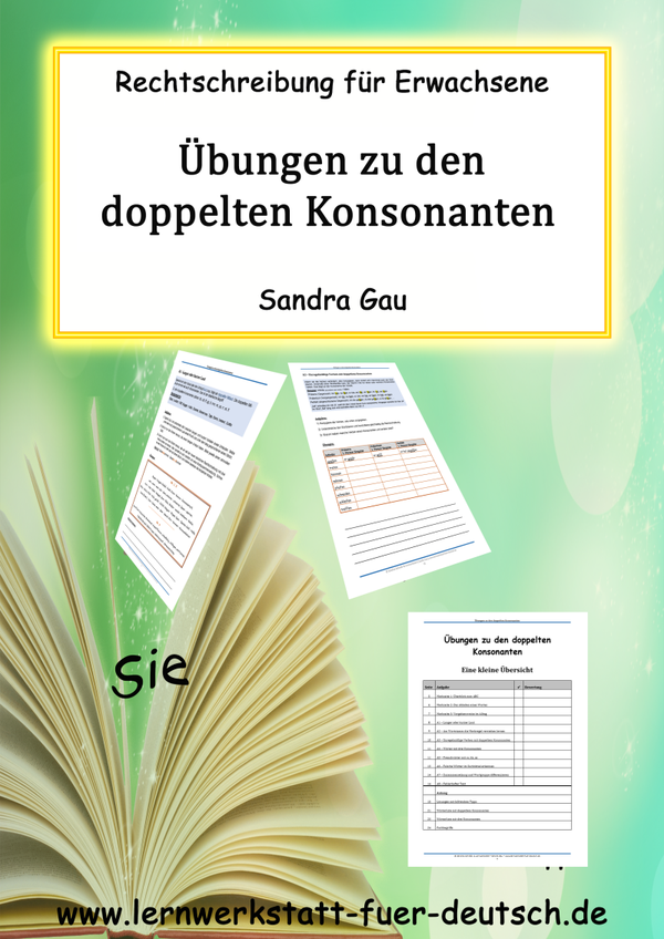 Übungen zu den doppelten Konsonanten (Sie)