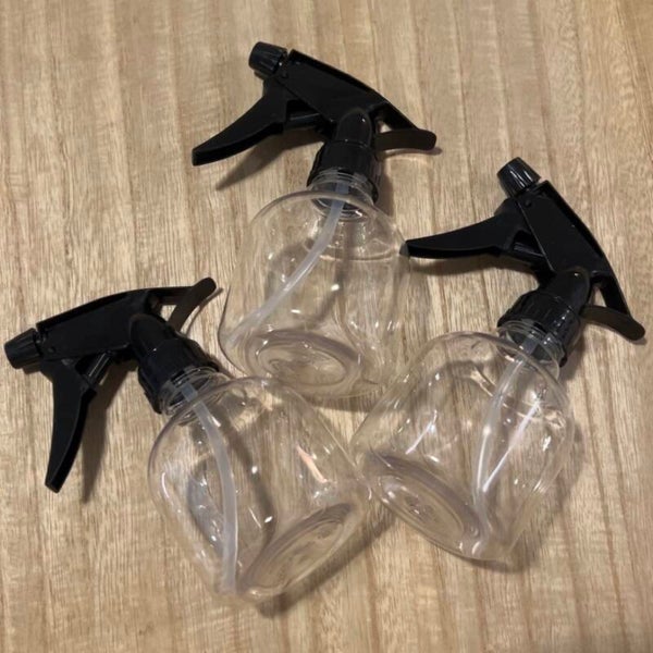 8oz Plastic Spray Bottle - (Required 2 per kit)