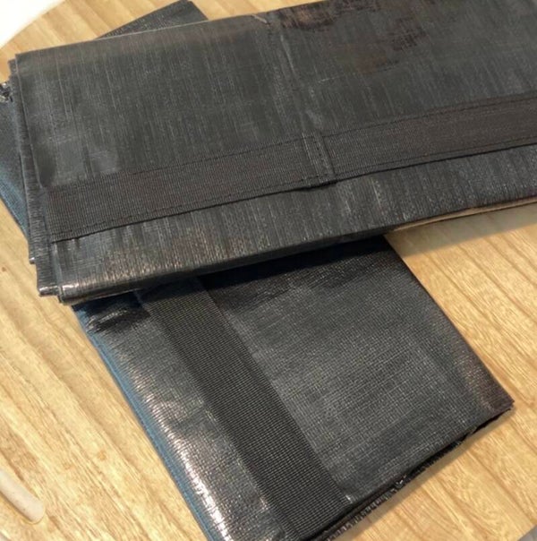 30" x 30" Black Kit Bag