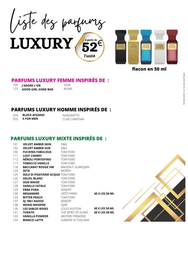 PARFUM LUXURY FEMME