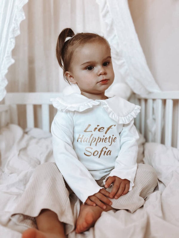 Gepersonaliseerd Lief Hulppietje Shirt met Naam – Perfect voor Sinterklaas!