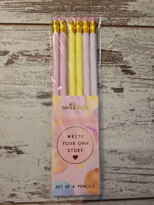 Potloden set - go girl!