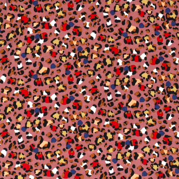 Woven viscose oudroze