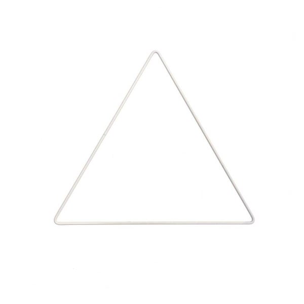 metalen driehoek wit 2