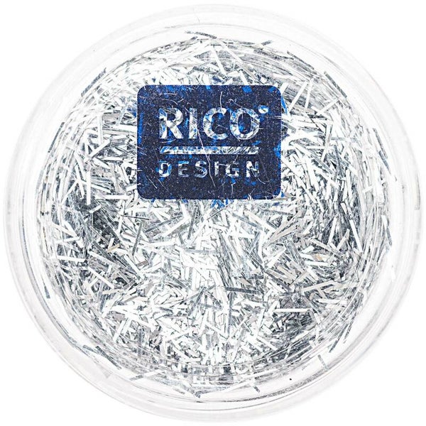 GLITTER STREEPJES ZILVER 4G