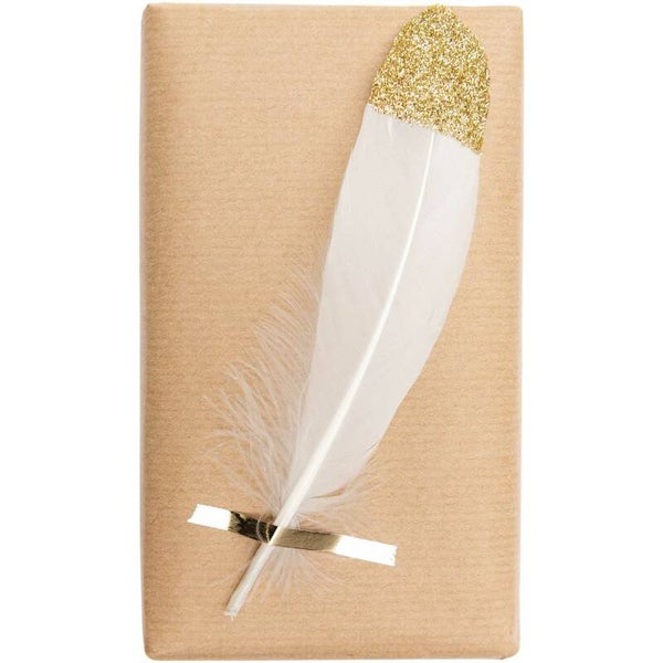 Ohhh! Lovely! Gold feathers