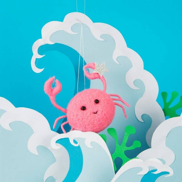 WONDERLAND PINK CRAB