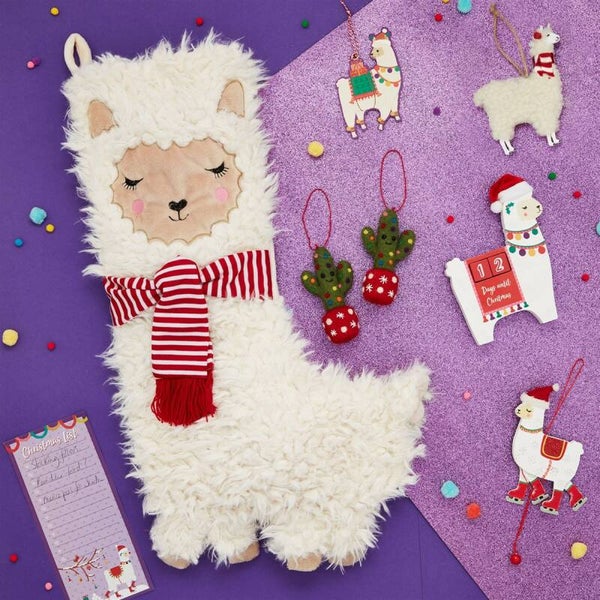 FA LA LA LLAMA CHRISTMAS STOCKING