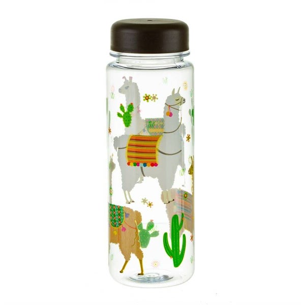 LIMA LLAMA CLEAR WATER BOTTLE