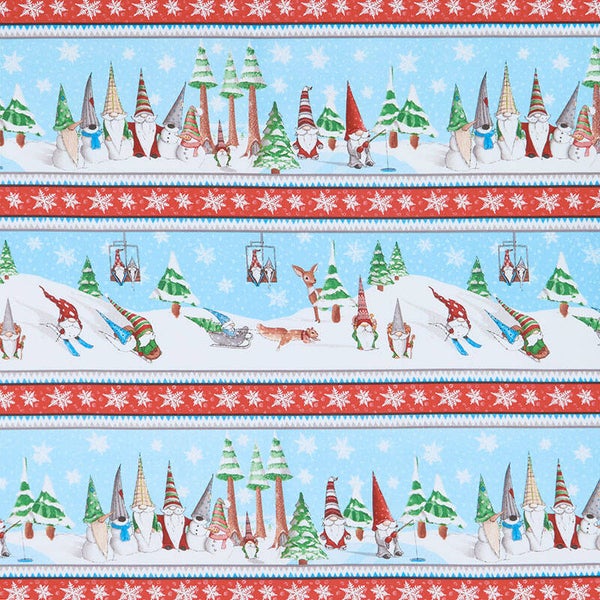 GNOMING THROUGH THE SNOW