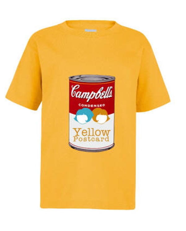 playera yellow postcard