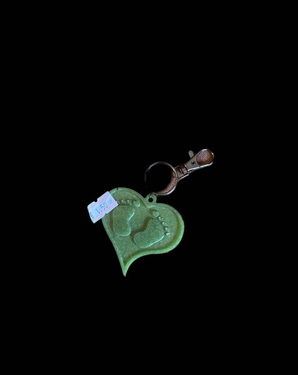 Sleutelhanger baby voetjes