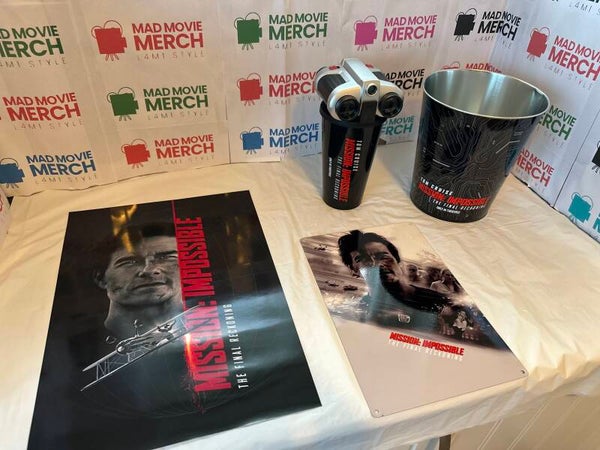 Mission impossible final reckoning Binoculars Drinks cup and Popcorn Bucket Bundle