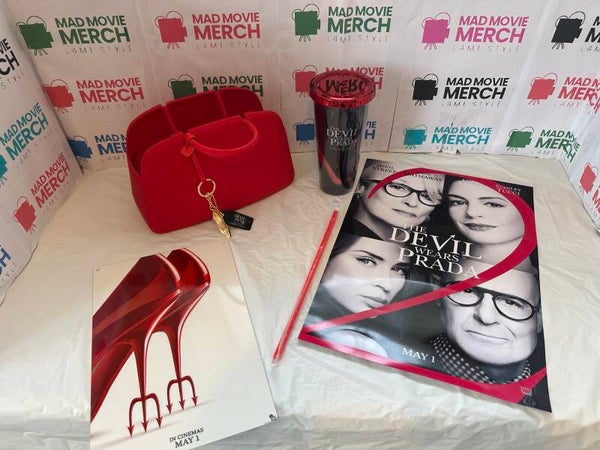 Devil wears Prada 2 Movie Handbag Popcorn Bucket And Drinks Cup Bundle
