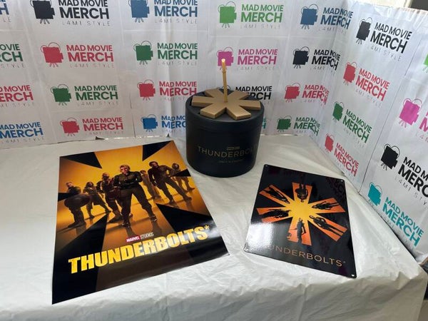 Thunderbolts Movie Asterix Popcorn Bucket and Drinks Cup Bundle