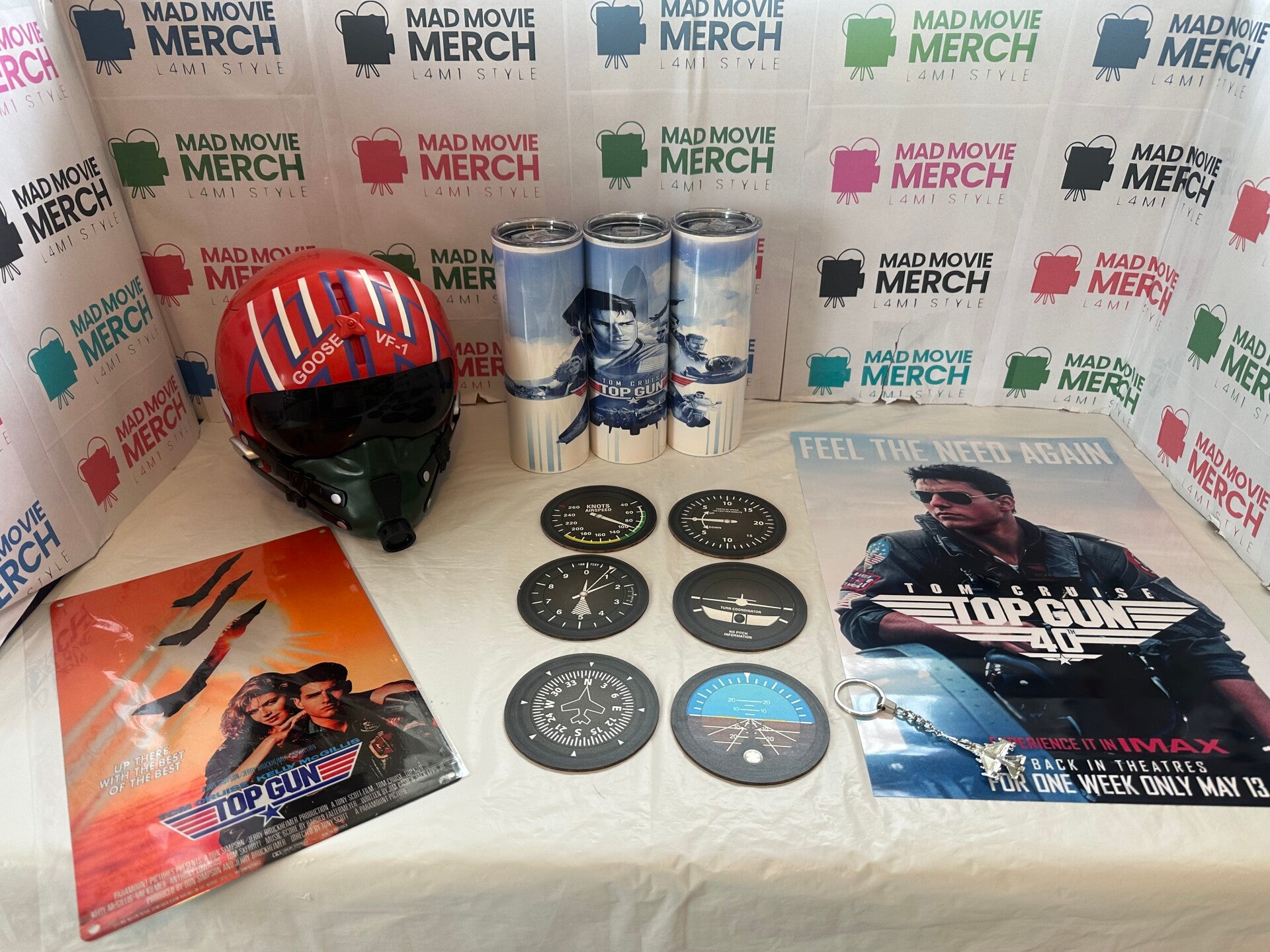 Top Gun Movie40th Anniversary Goose Popcorn Bucket Bundle