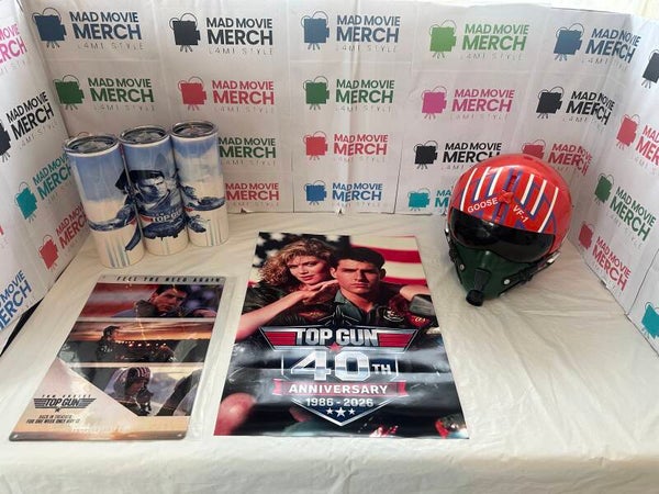 Top Gun Movie 40th Anniversary Goose Popcorn Bucket Bundle